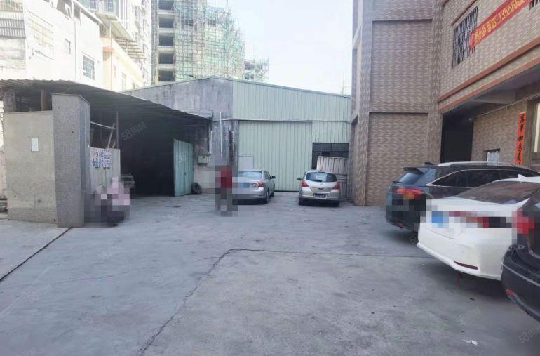 厚街莞太路旁小独院原房东单一层钢结构高7米500平厂房出租