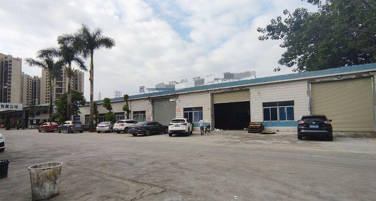 田心单一层钢构2000平方可分租空地大格局方正无柱子交通便利