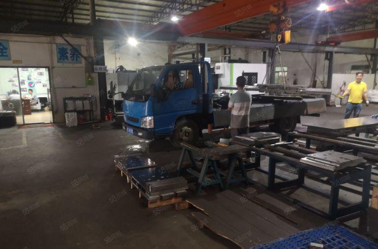 独院单一层实际面积出租拖头车直达门口带行车适合模具重工业加工