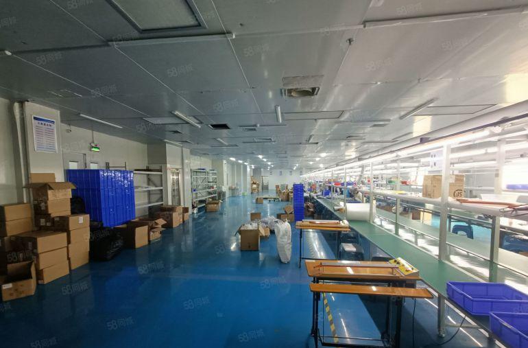 塘厦田心独院楼上无尘车间厂房仓库2000平，精装修低价出租