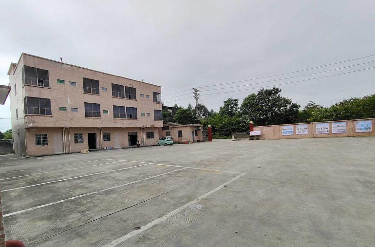 万江独院1500平单一层钢构厂房口罩机厂房低价出租滴水8米