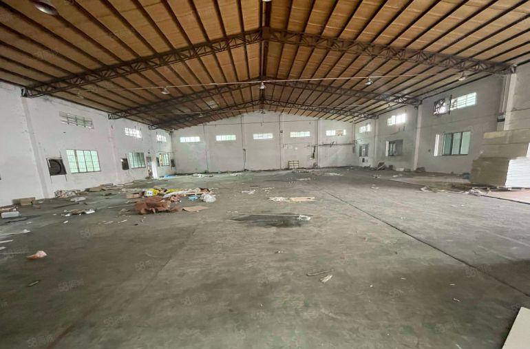 万江新村单一层1000平方厂房水电齐全有现成办公室和宿舍配套