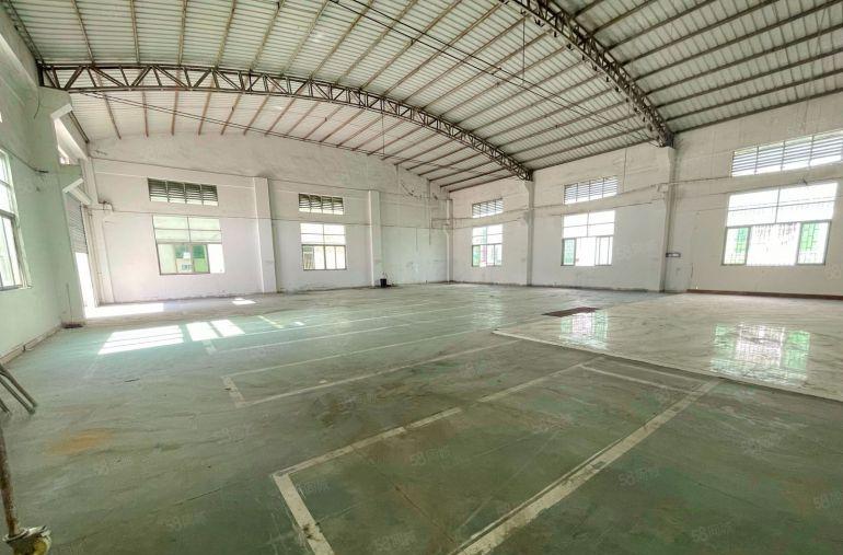 万江莫屋原房东550平方单一层厂房出租滴水8米门口开阔院子大