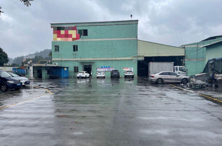 黄江镇中心独栋厂房2900平低价出租带办公室形象好空地大