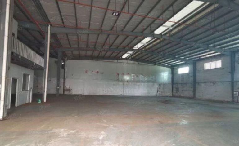 大岭山镇107国道附近原房东9米高砖墙到顶钢结构厂房出租