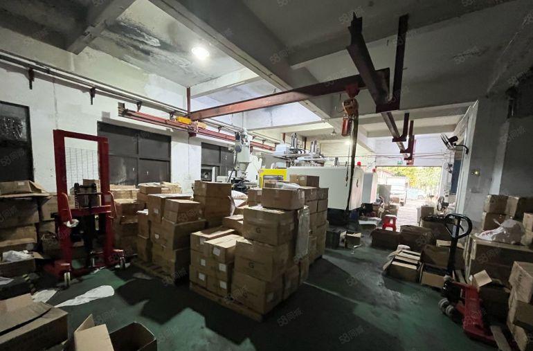 大岭山颜屋独院厂房1楼500平临近深圳易招工低价出租带行车