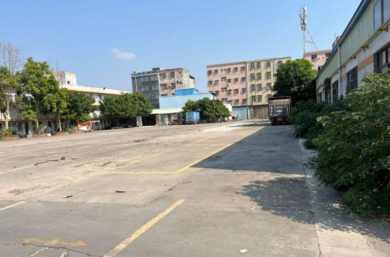 桥头靠近惠州新出底价出租单一钢结构2500平米，超大空地