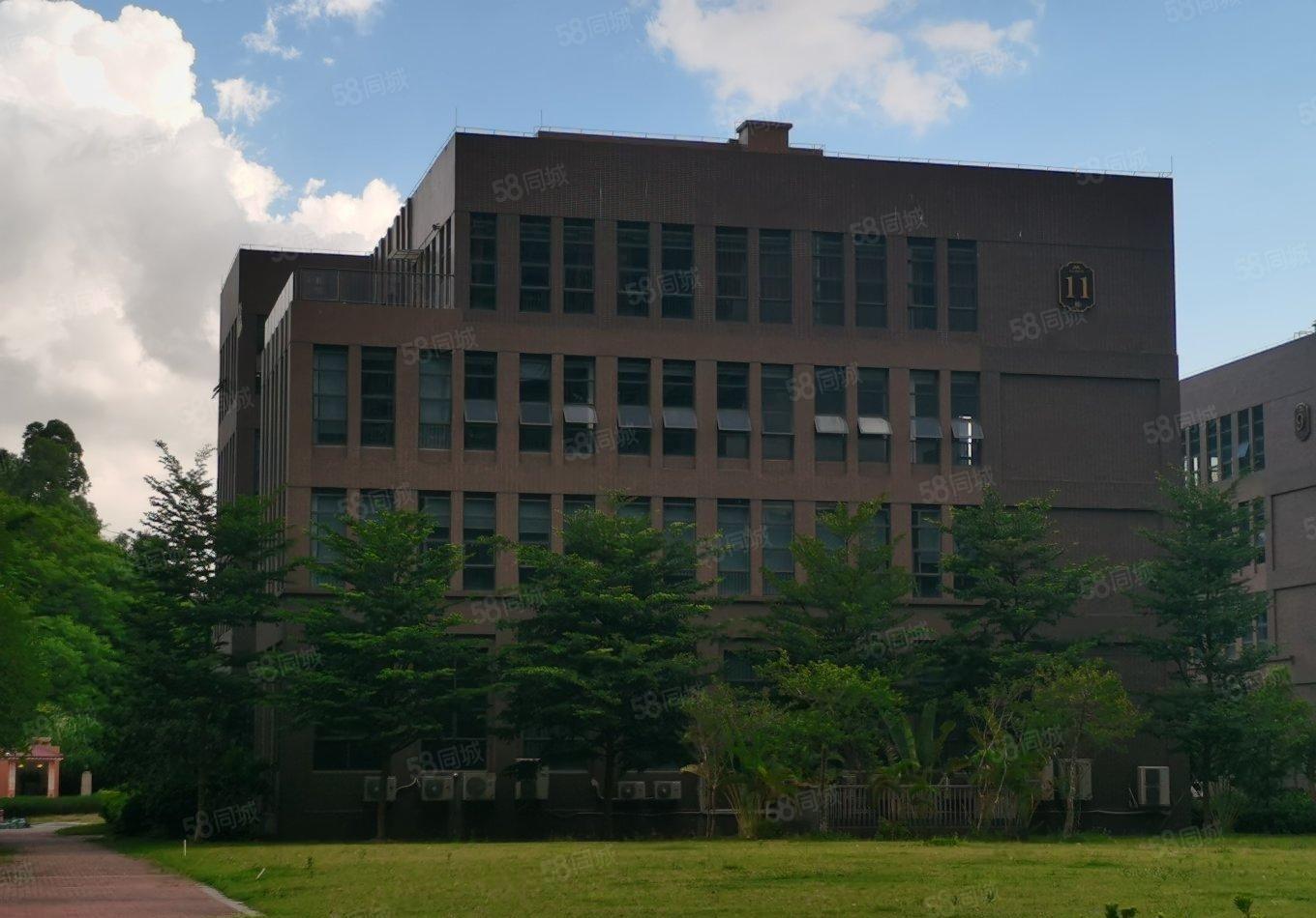 松岗红本花园式带豪华装修厂房2740平米出租免转让费