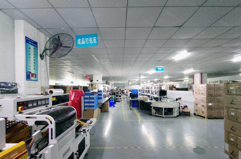 沙井高速口 新沙路工业园5600平独院厂房 带装修可分组