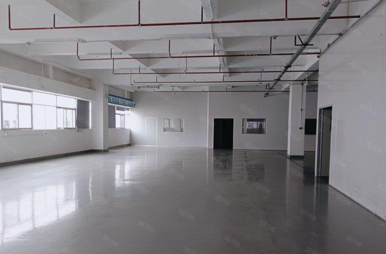 西乡黄田工业区内楼上精装修1316平，有办公室带部分无尘车间