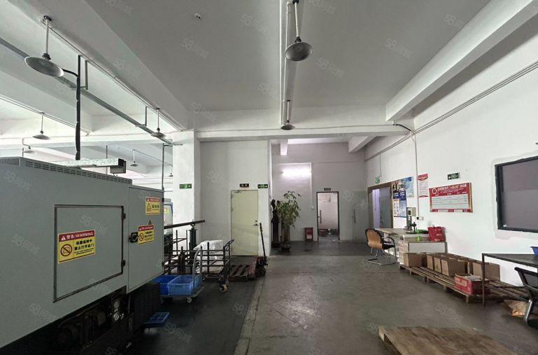 西乡固戍地铁口1200平精装修厂房出租得房率高仓库低价出租