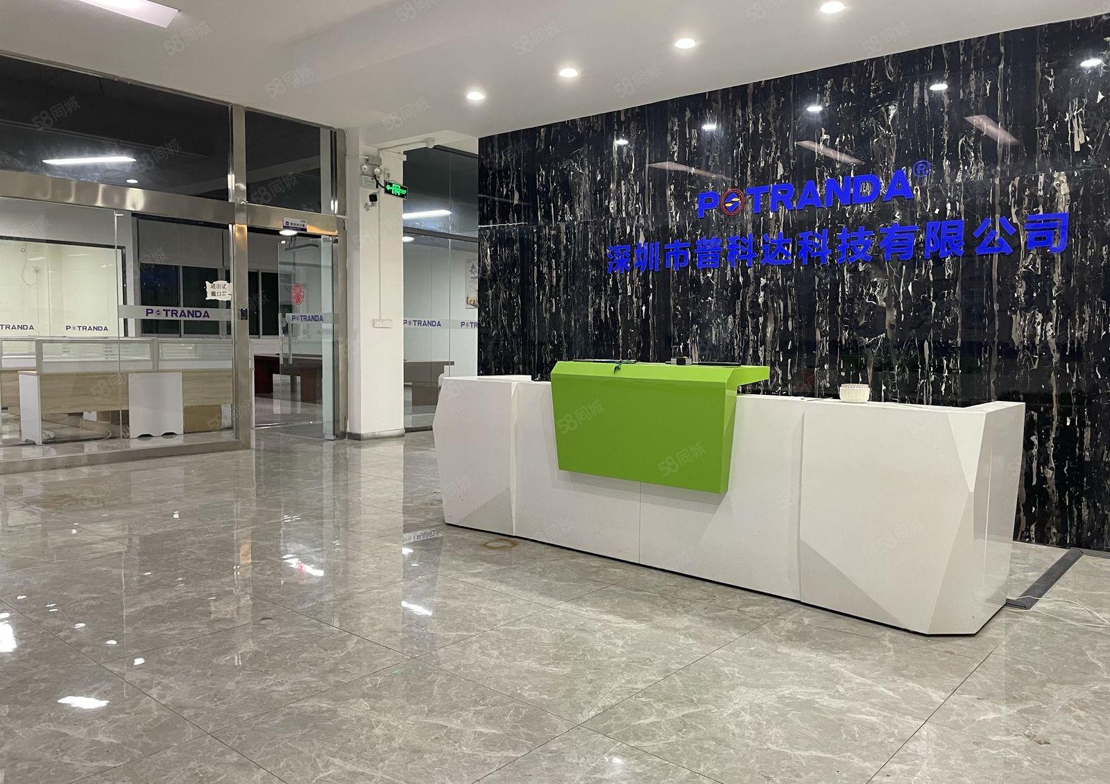 西乡主干道边1000平精装修厂房带空调傢私出租降价