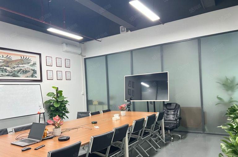 沙井新桥高速口800平带装修低价厂房仓库出租分租 空地大