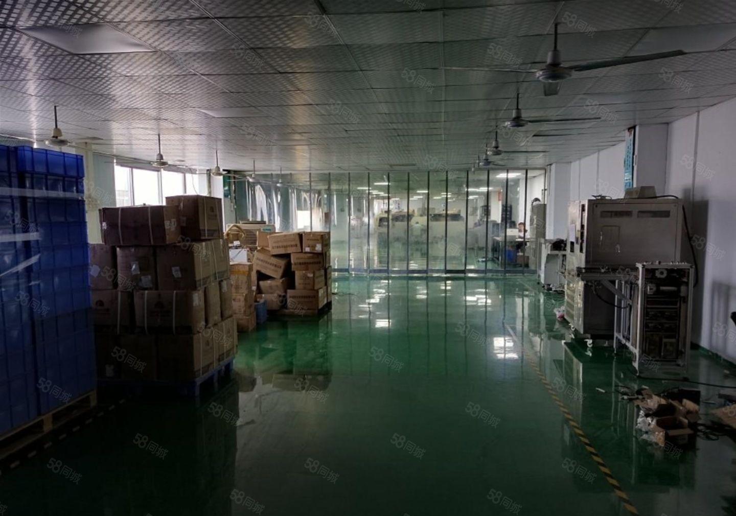 松岗大田洋楼上500平带装修厂房出租