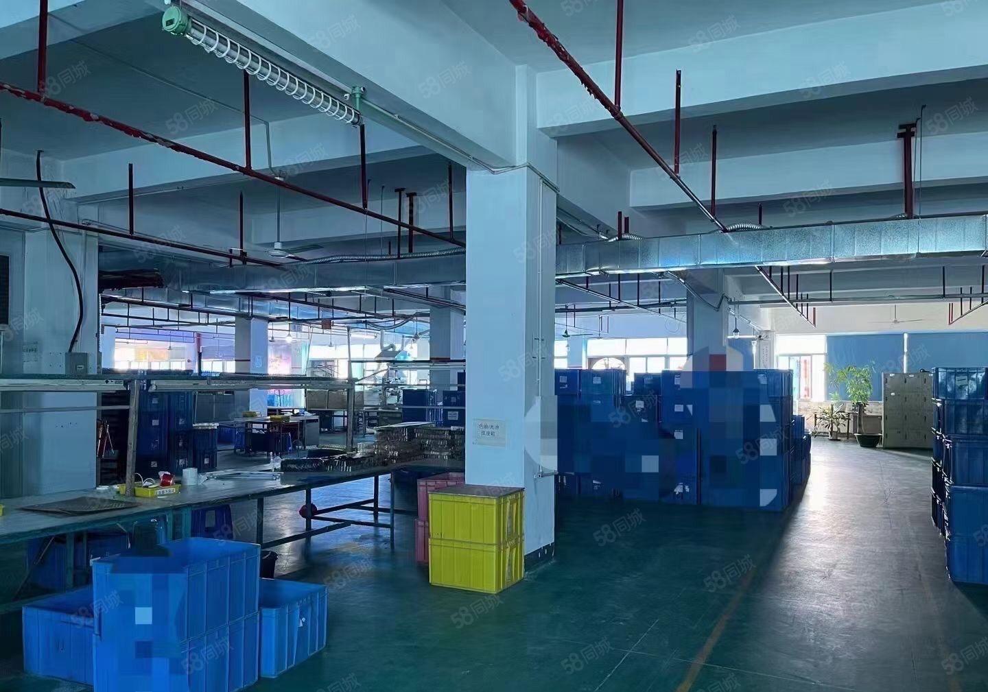 沙井和一大型工业区标准厂房出租楼上1100平