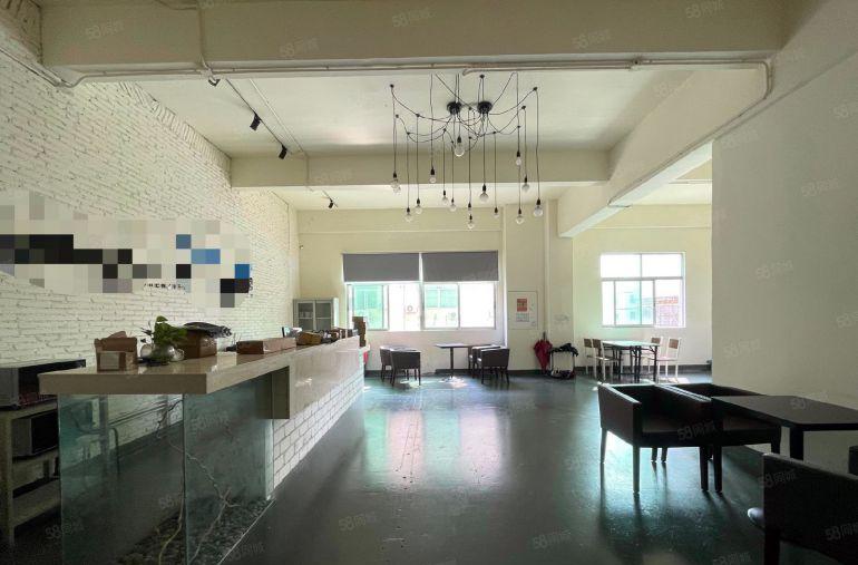 宝安福永，大型工业园，带装修500平厂房出租，实际面积出租