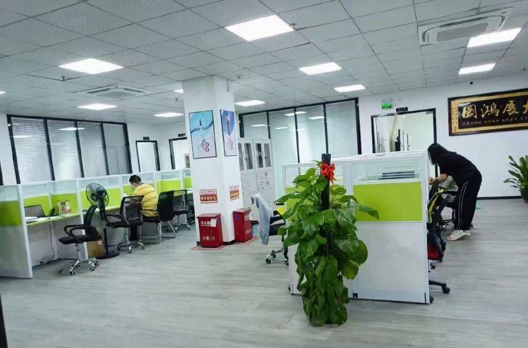 松岗潭头第二工业区楼上精装修2000平方厂房出租生产办公仓库