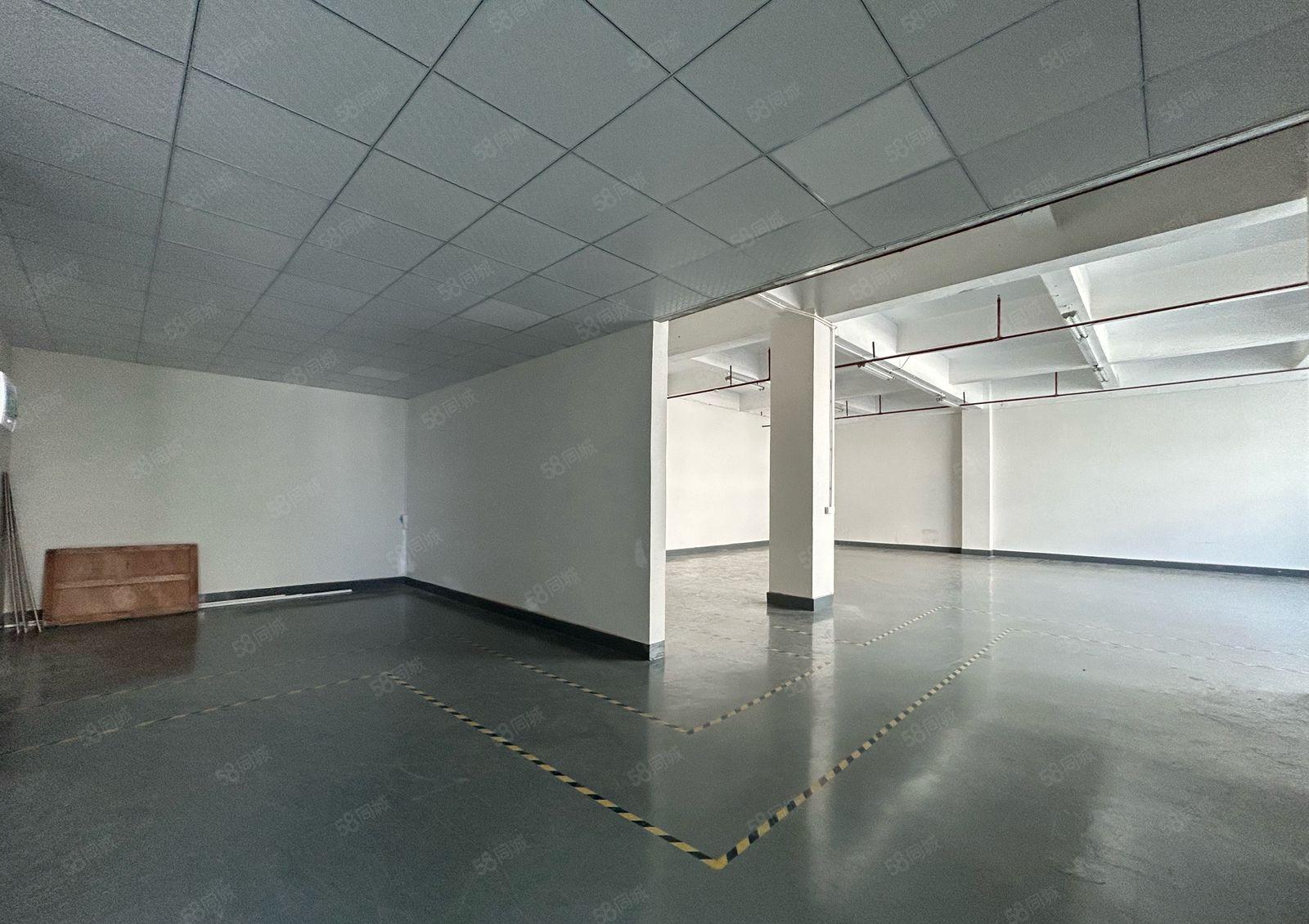 福永地铁站旁楼上300平带装修原房东厂房低价出租仓库一楼