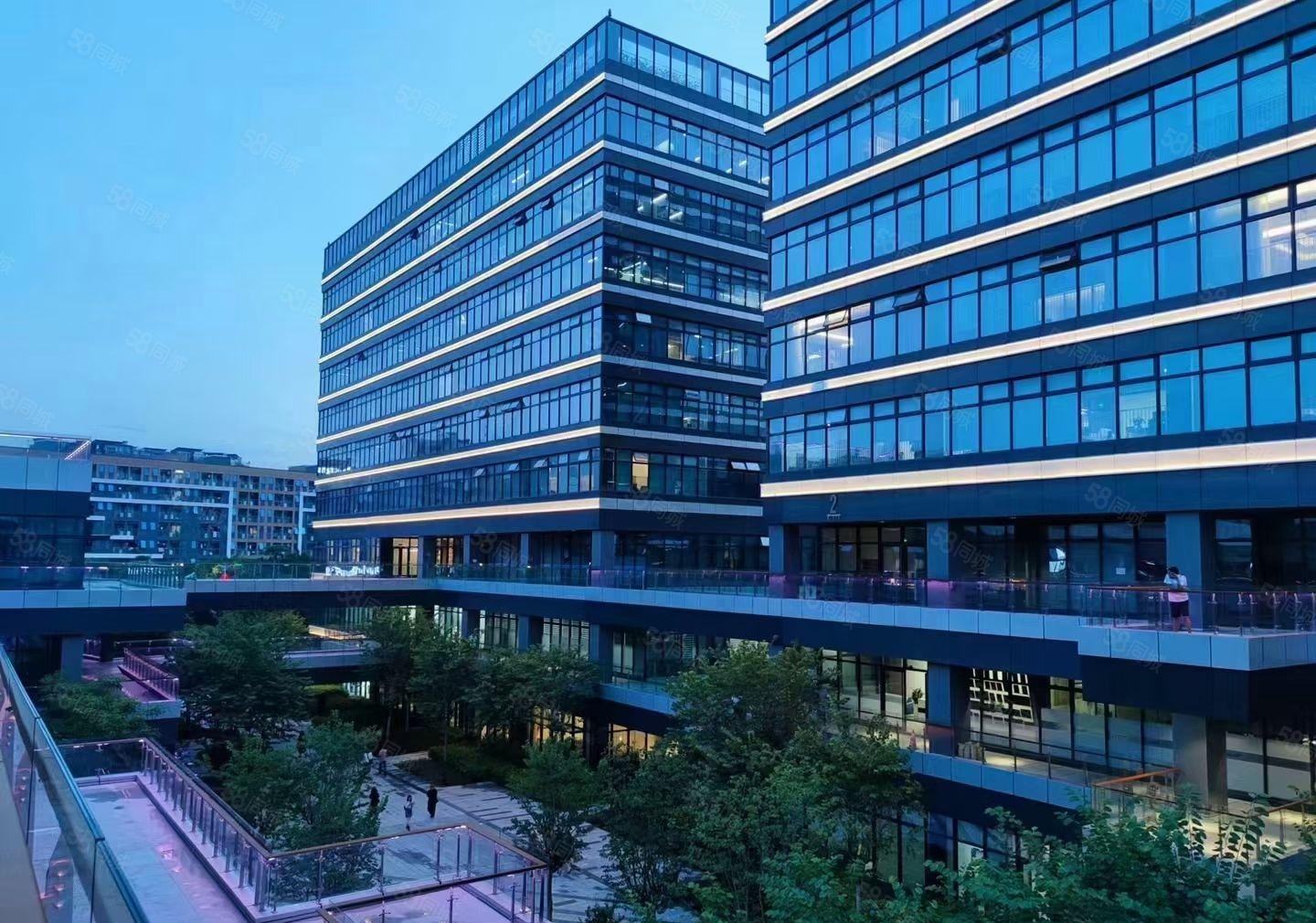 西乡固戍，新建甲级办公楼，318平精装修，万科物业，清盘价！