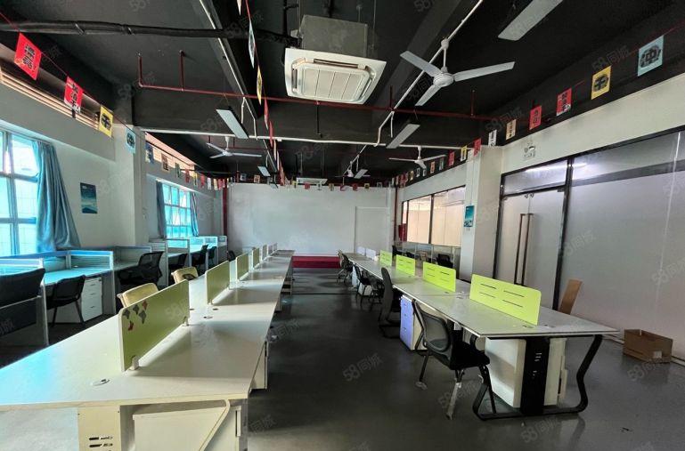 福永塘尾地铁口高薪园区办公研发整层400平厂房低价出租可合租