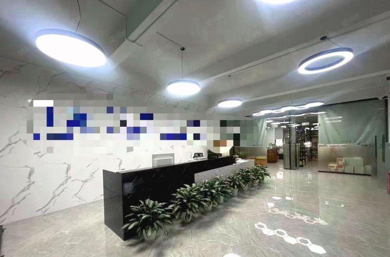 国际会展旁!福永和平楼上豪华装修1300平厂房 适合办公研发