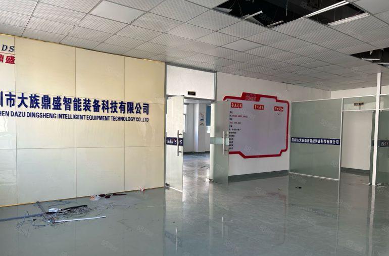 光明楼上500平精装修无尘车间仓库原房东厂房低价出租一楼