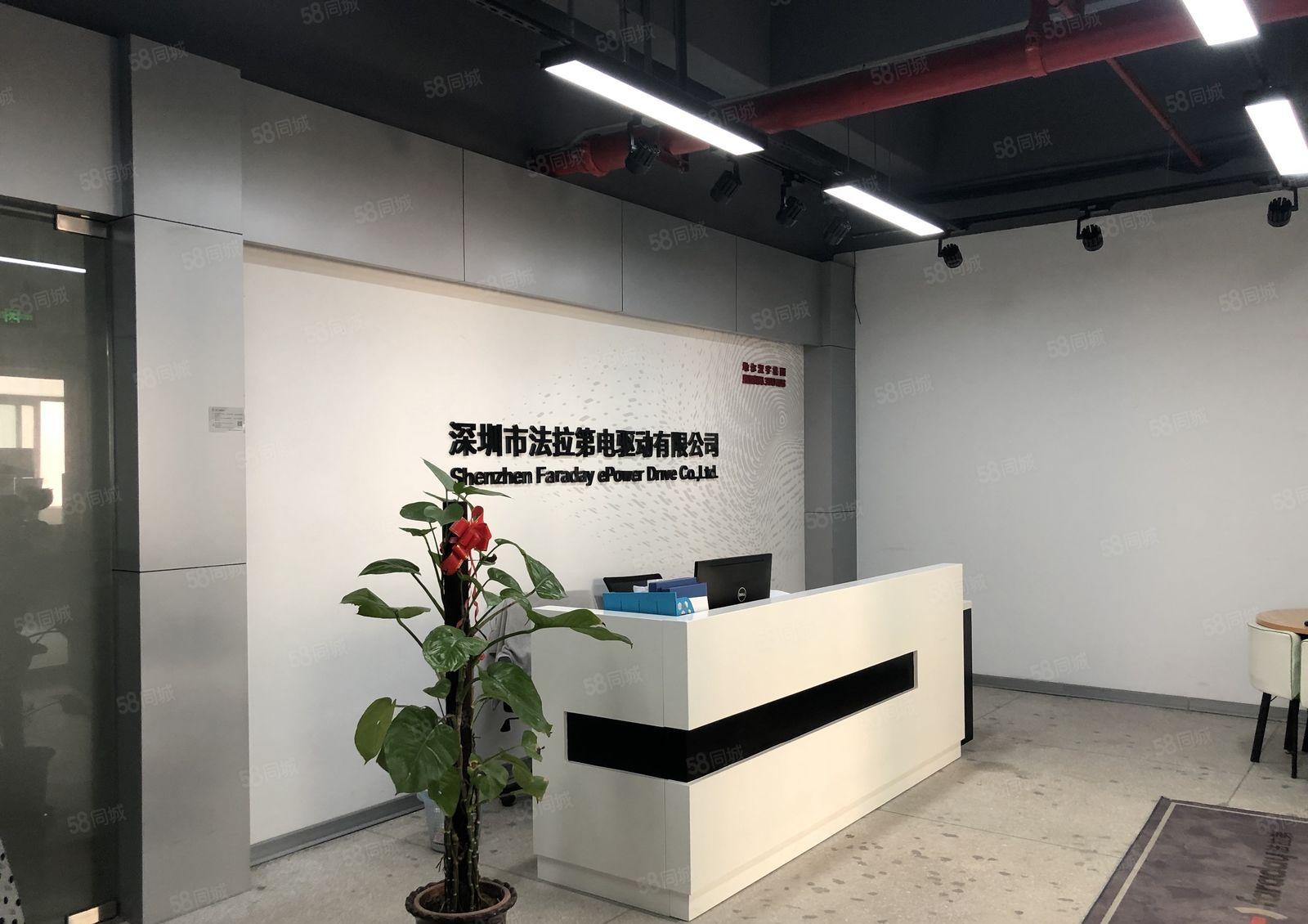 福永宝安大道旁整层1500平米带装修厂房出租招租