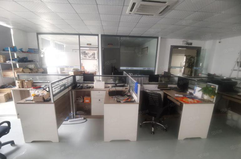 西乡鹤州桥底高新园区楼上整层精装修无尘车间1786平无转让费