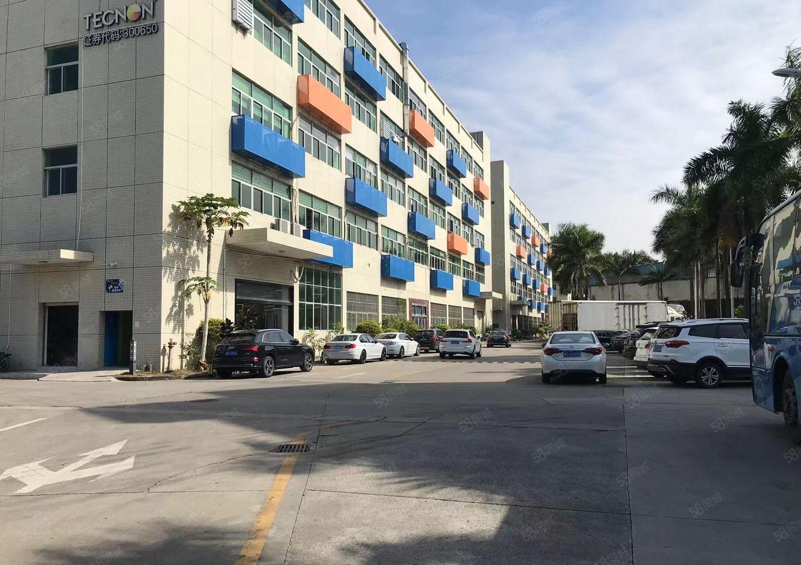 松岗地铁口整层2600平可分租可办环评仓库办公室低价厂房出租