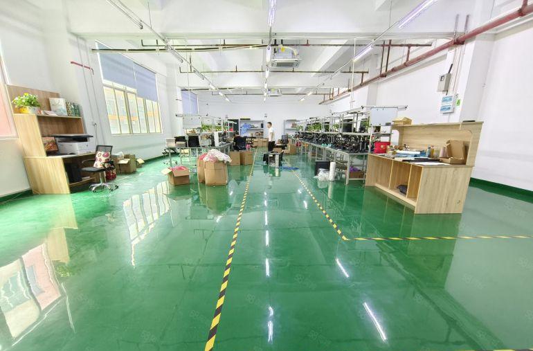 沙井厂房出租2000平方500平起分精装修无尘车间无需转让费