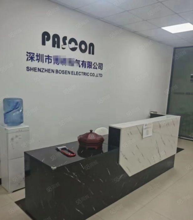 沙井地铁站大型工业园区楼上1000平精装修厂房出租大小可分租