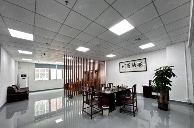 西乡固戍1000平精装修电子厂房低价出租原房东工业园区分租