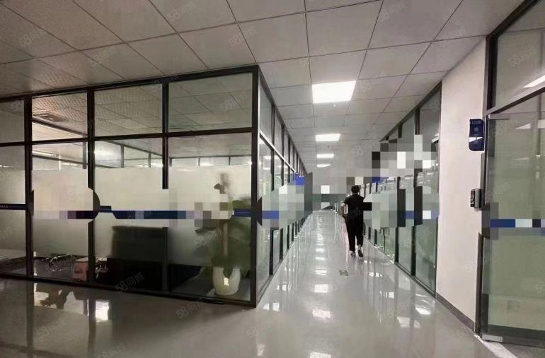 200平起分沙井新桥楼上2000平精装修工业园区厂房出租低价