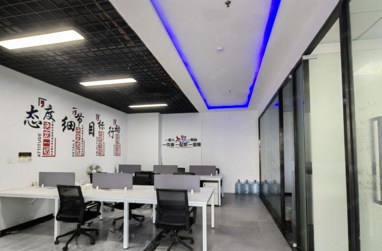 西乡航城楼上豪华装修350平全套家私空调3加1电商研发中心