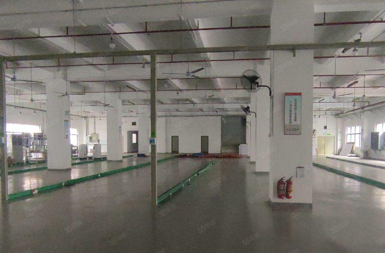 沙井原房东工业区红本1650平方大小分租仓库电子加工厂房出租