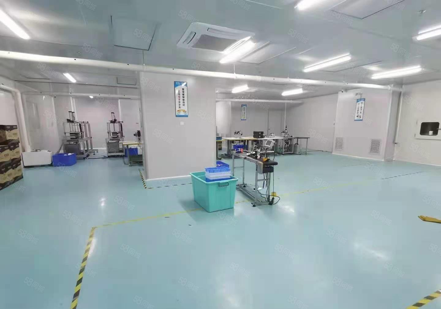 福永桥头地铁口新出豪华装修厂房出租1280平米无需转让费房