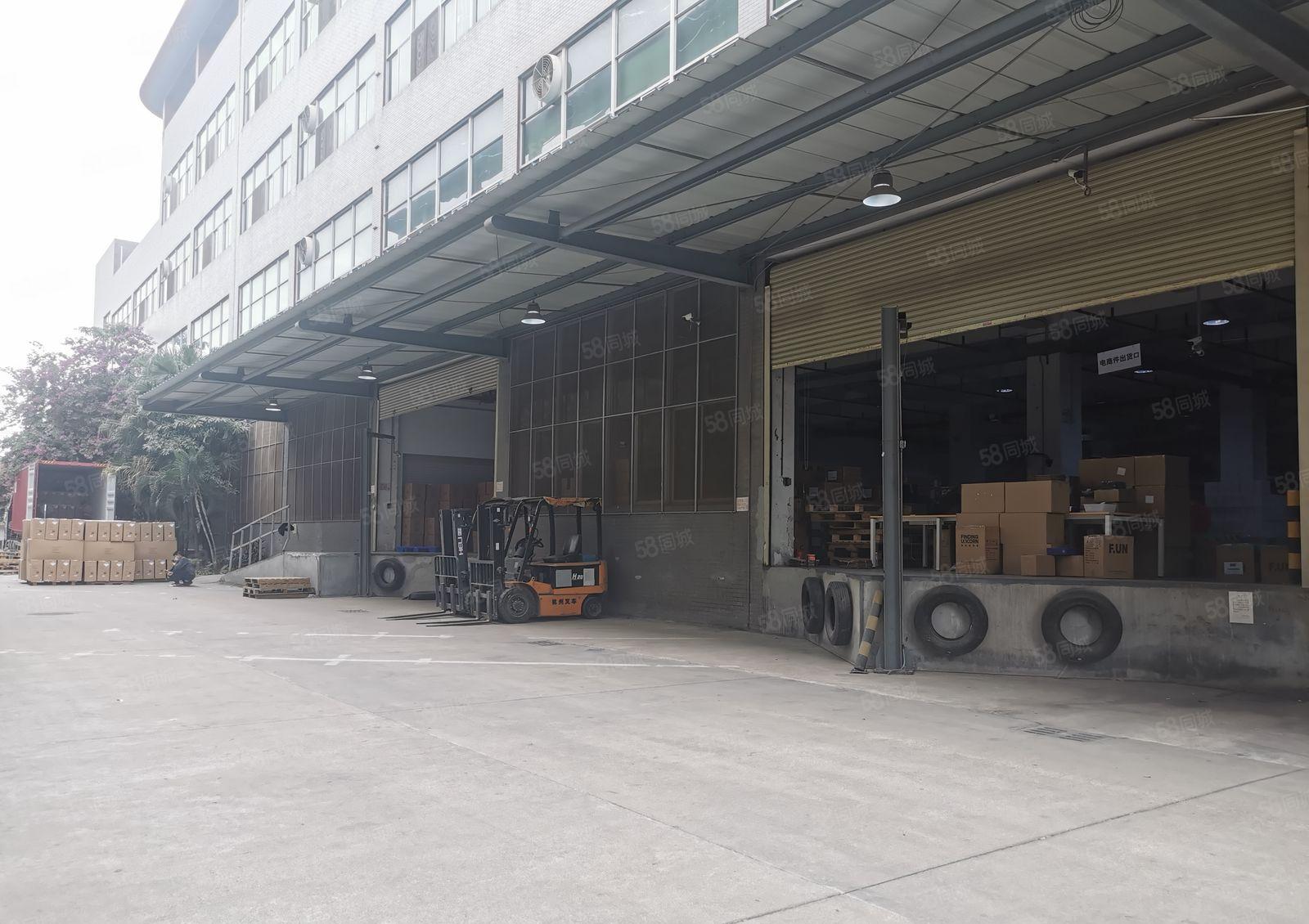 观澜章阁原房东红本独栋3层两万八千平厂房招租带卸货平台可分租