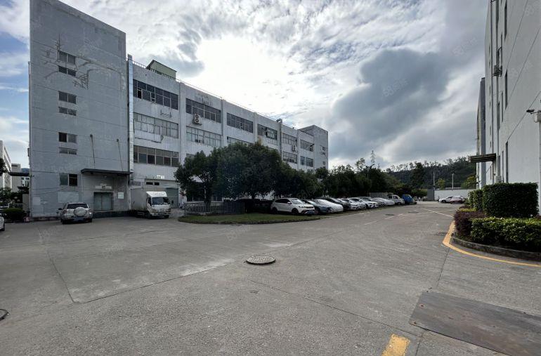 石岩上屋原房东科技园楼上500平带3间办公室厂房实际面积出租