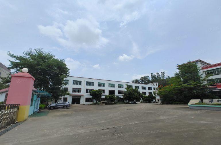 松岗红本花园式独门独院厂房12800平出租超大空地带精装办公