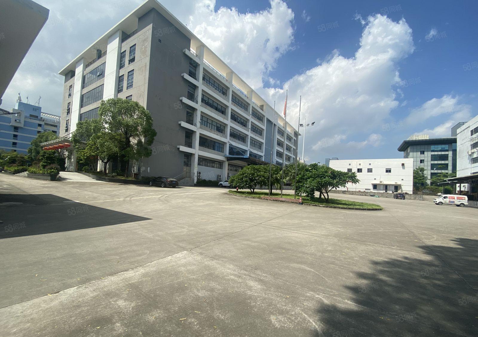 原房东带红本西乡银田工业区新出楼上2000平精装厂房出租