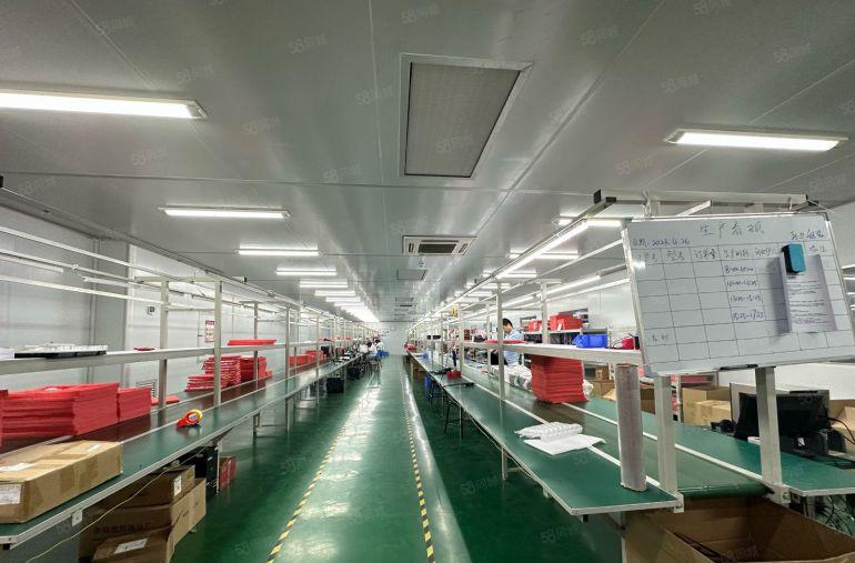 20元福永新和楼上整层2000平精装修厂房出租