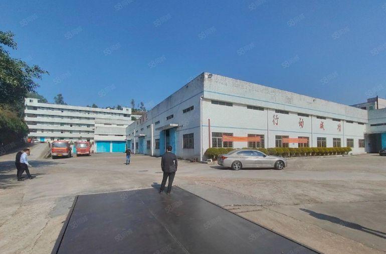 松岗燕川独栋钢构3000平米厂房出租带航车适合五金模具注塑