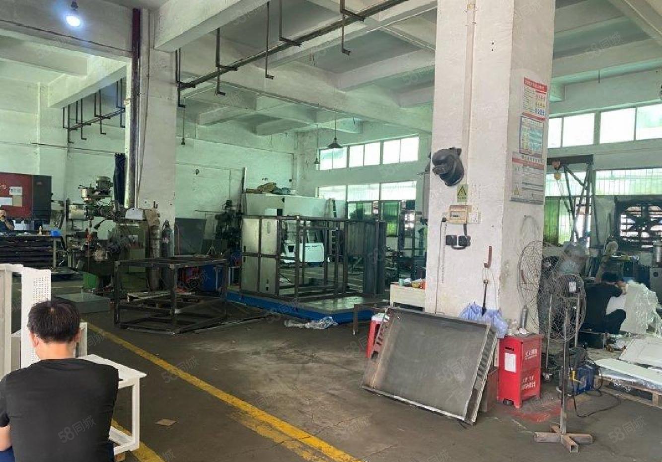 石岩原房东一楼700平层高6米仓库厂房出租分租CNC五金设备