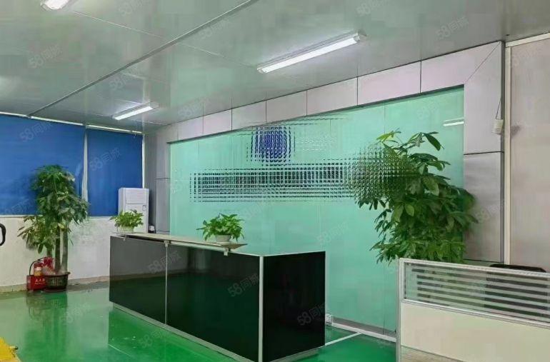 福永107国道边原房东2楼精装修1380平无尘车间厂房出租