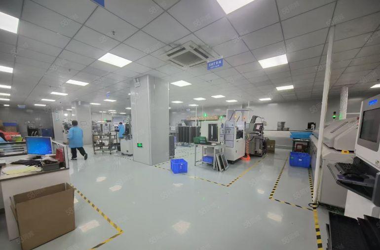 西乡固戍地铁口附近楼上精装修无尘车间600平方租金29可谈