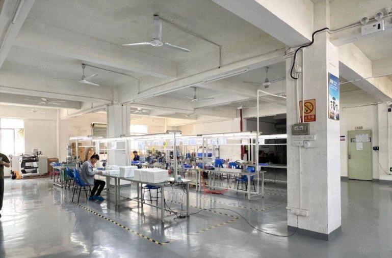 石岩塘头工业区1280平低价厂房出租一楼仓库出租分租无尘车间