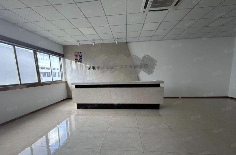 福永107国道边原房东楼上1500平米精装修红本厂房仓库出租