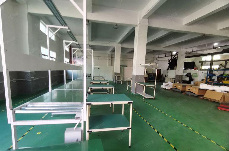 沙井后亭一楼500平精装修重工业厂房出租，适合各行各业。