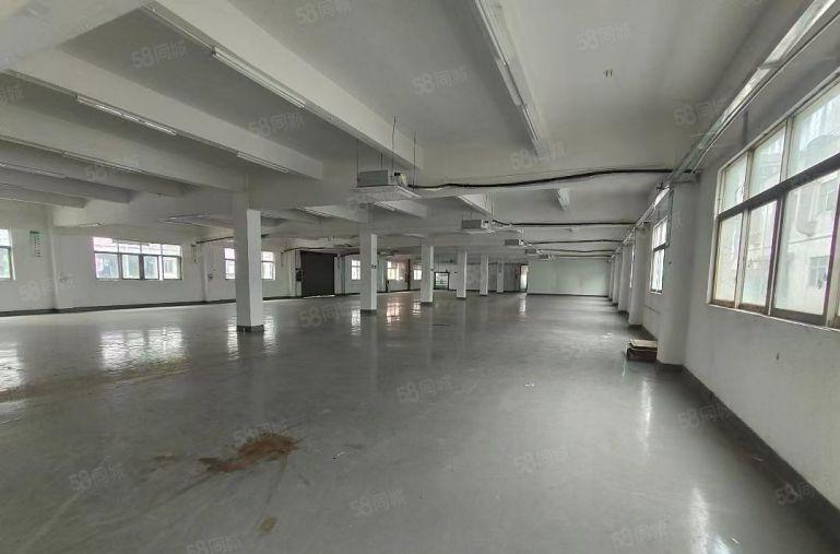 松岗罗田高速口独院二楼实面积1000平厂房出租送10部天花机