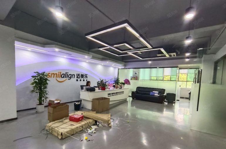 西乡钟屋1楼高6.5米电改园区1600平单层面积独院厂房出租